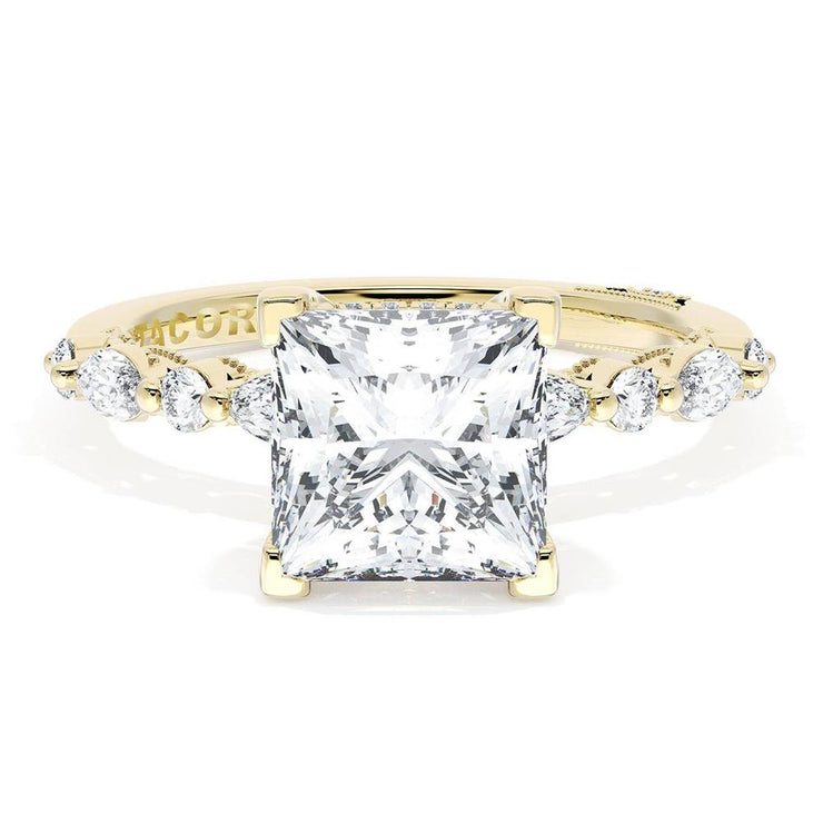 Princess Solitaire Engagement Ring