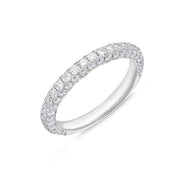 1.15cttw Dia Double Pave Band