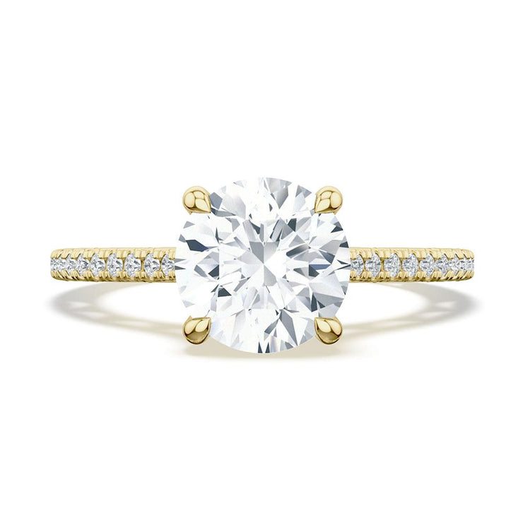 Round Solitaire Engagement Ring