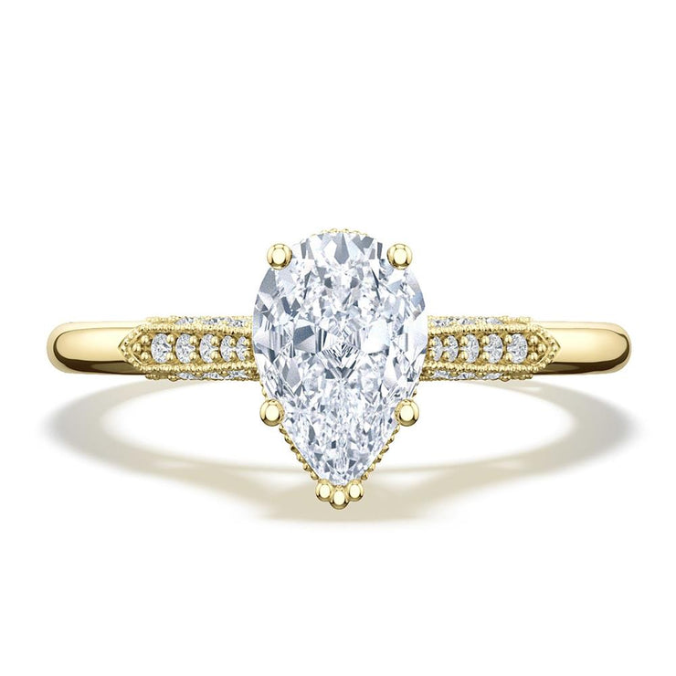 Pear Solitaire Engagement Ring