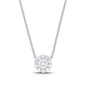 Blossom Diamond Necklace .75ctw approx.