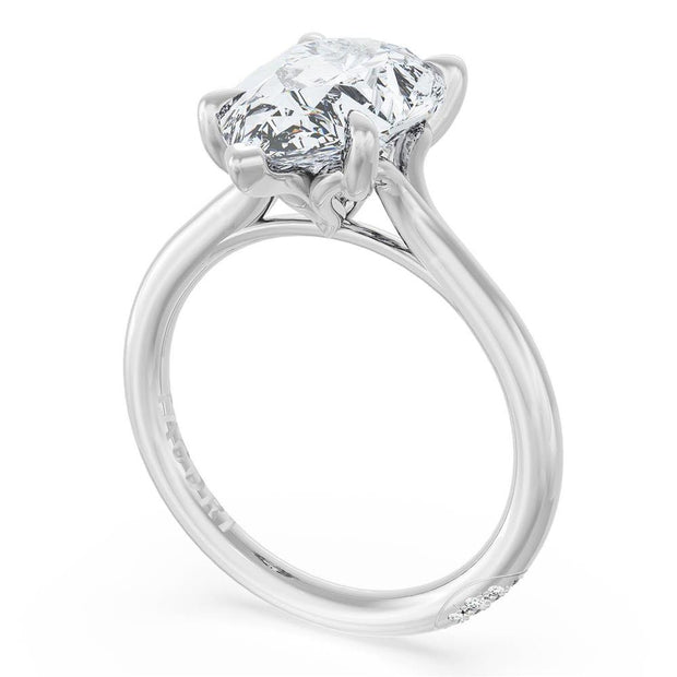 Pear Solitaire Engagement Ring