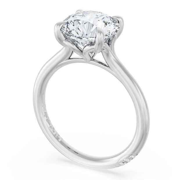 Round Solitaire Engagement Ring