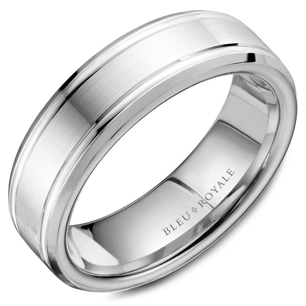 Bleu Royale Wedding Band