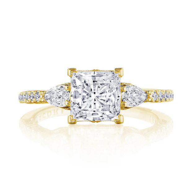 Princess 3-Stone Engagement Ring
