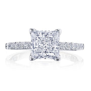 Princess Solitaire Engagement Ring