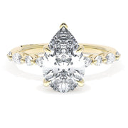 Pear Solitaire Engagement Ring