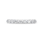 Precious Prong Diamond Eternity Band .93-1.08ctw approx.