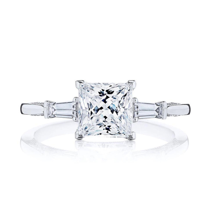 Princess 3-Stone Engagement Ring