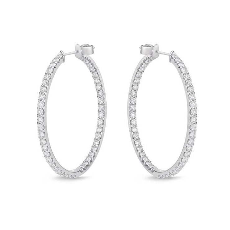 Odessa Round Hoops 5ctw approx.