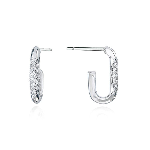 Single Link Earrings