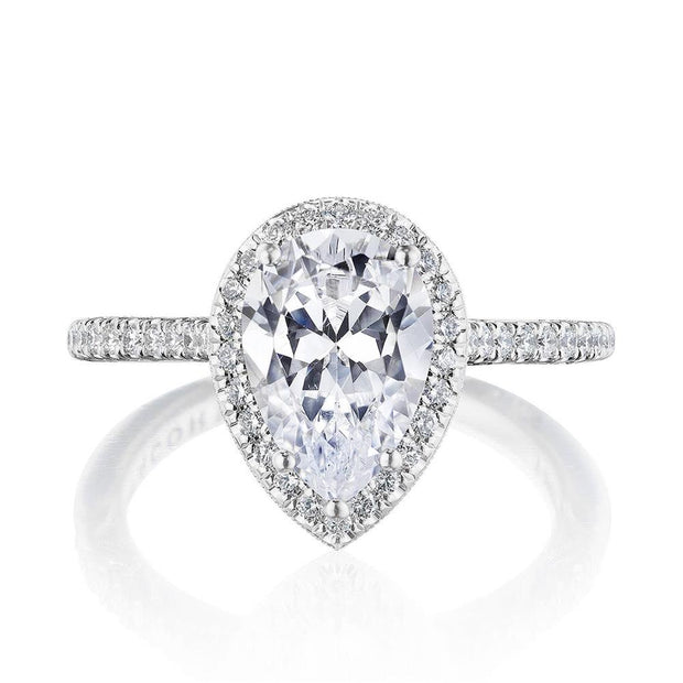 Pear Bloom Engagement Ring