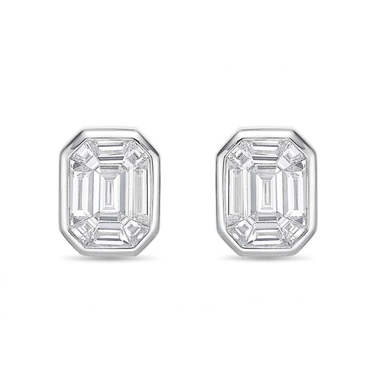 Emerald Illusion Earrings