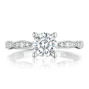 Round Solitaire Engagement Ring