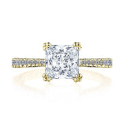Princess Solitaire Engagement Ring