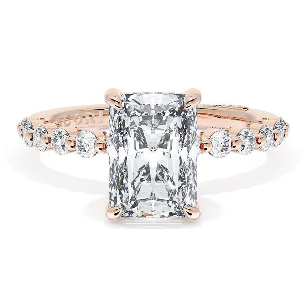 Radiant Solitaire Engagement Ring