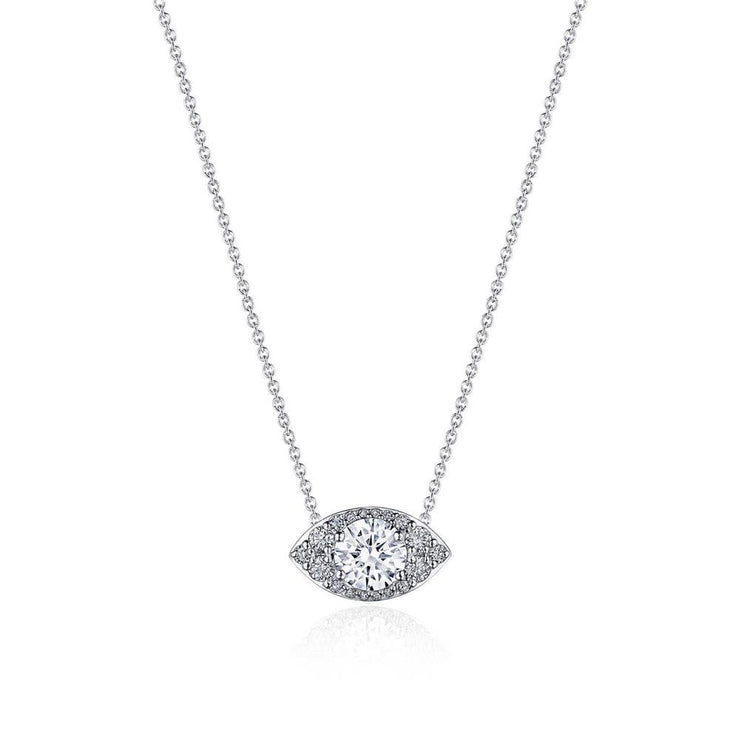 17"" Marquise Bloom Diamond Necklace