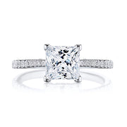 Princess Solitaire Engagement Ring