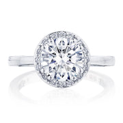Round Bloom Engagement Ring