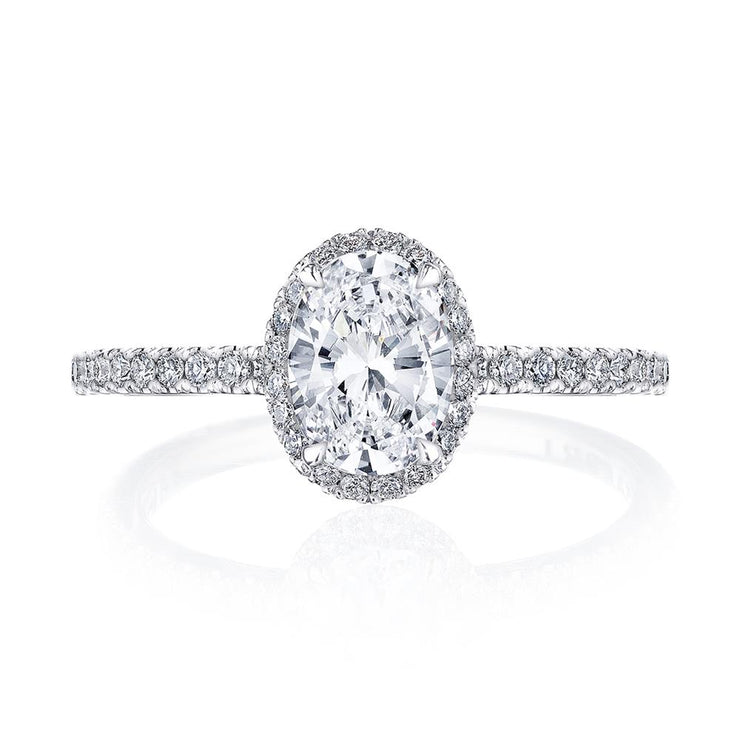 Oval Bloom Engagement Ring