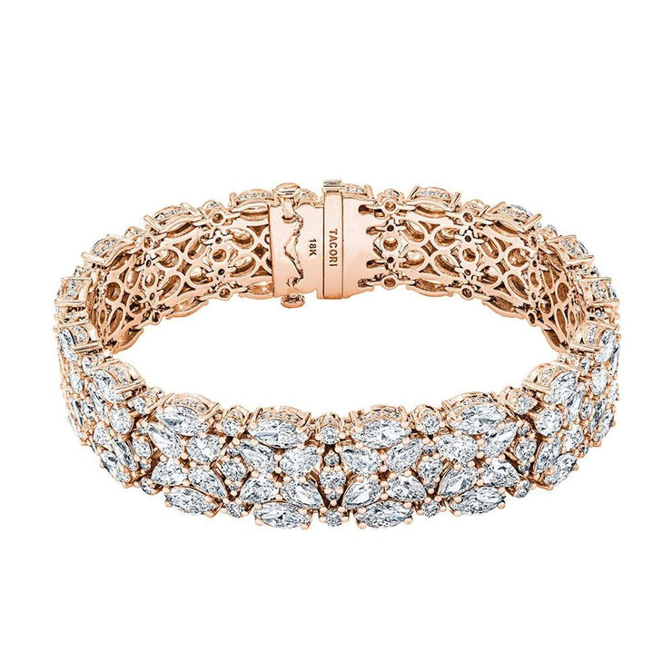 Diamond Mosaic Bracelet, Pear & Marquise