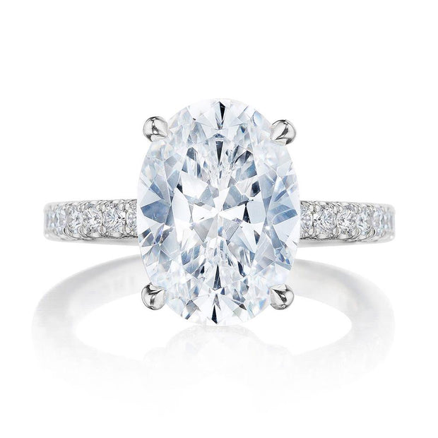 Oval Solitaire Engagement Ring