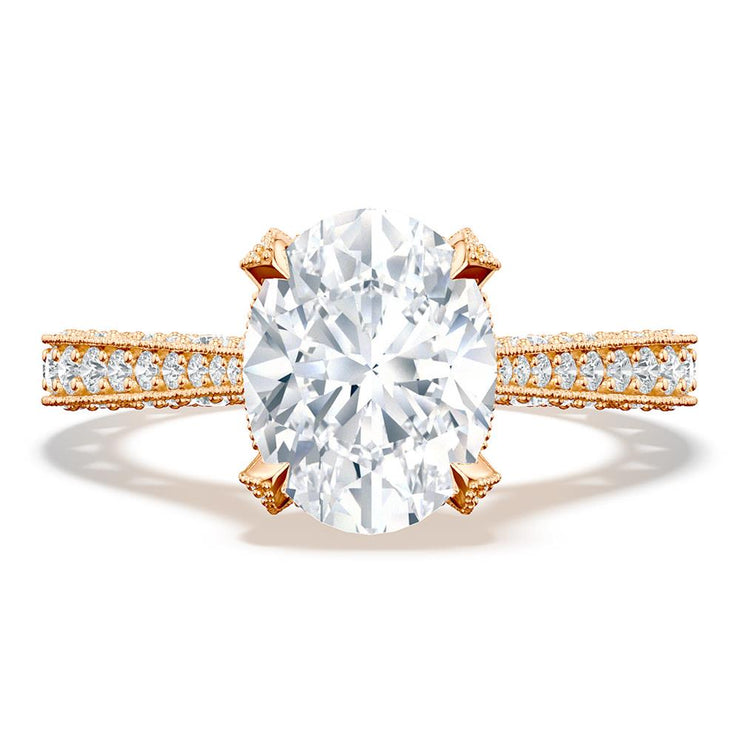 Oval Solitaire Engagement Ring