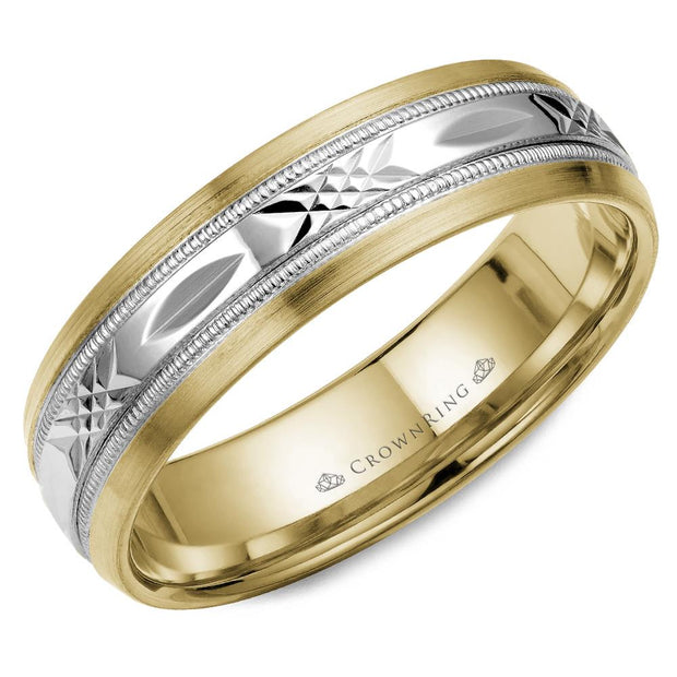 Crownring Wedding Band