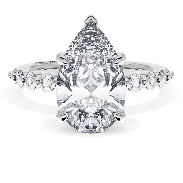 Pear Solitaire Engagement Ring