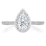 Pear Bloom Engagement Ring