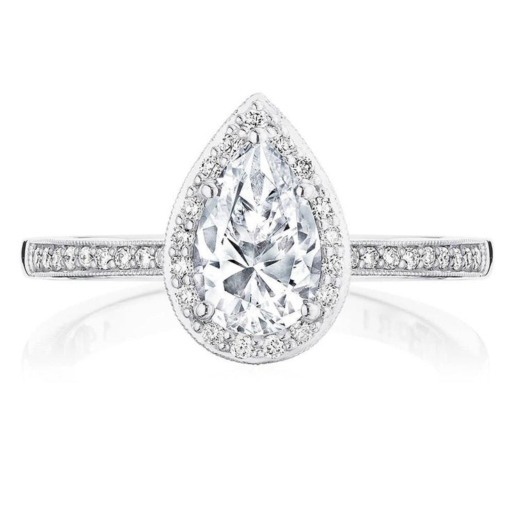 Pear Bloom Engagement Ring