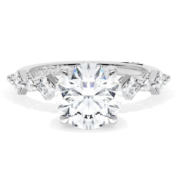 Round Solitaire Engagement Ring