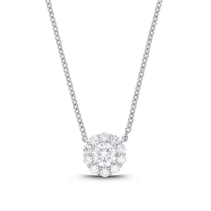 Blossom Diamond Necklace 1ctw appprox.