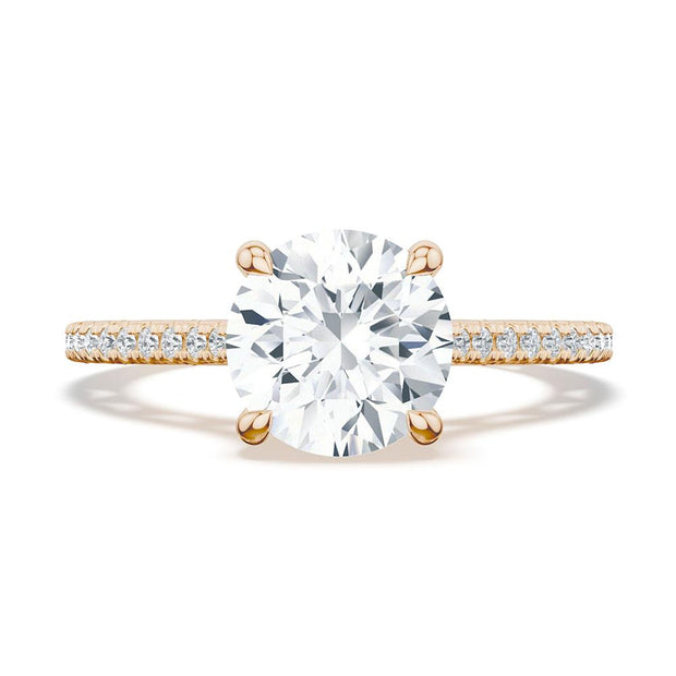 Round Solitaire Engagement Ring