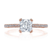 Princess Solitaire Engagement Ring