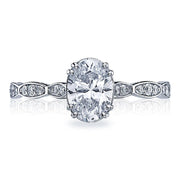 Oval Solitaire Engagement Ring