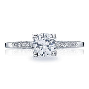 Round Solitaire Engagement Ring