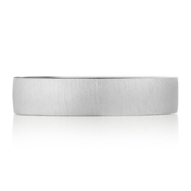 Classic Flat in Satin Finish Wedding Band