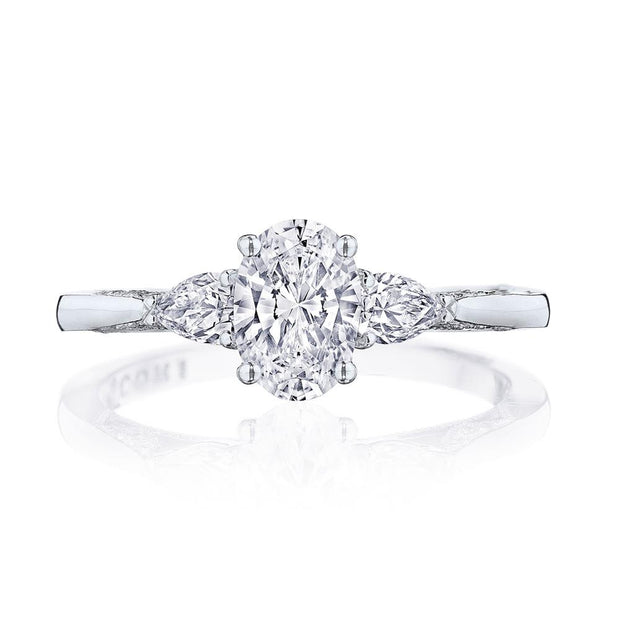 Round Bloom Engagement Ring
