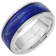 Bleu Royale Wedding Band