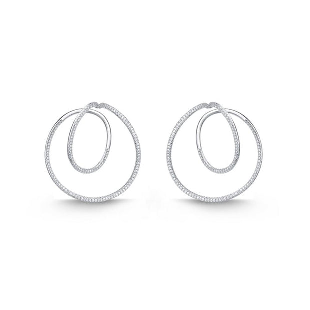 Entwined Fashion Earrings, 1st Ser. Mdl 02