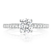 Round Solitaire Engagement Ring