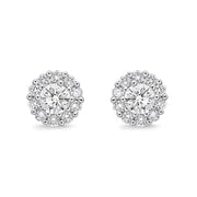 Blossom Diamond Studs .25ctw approx.
