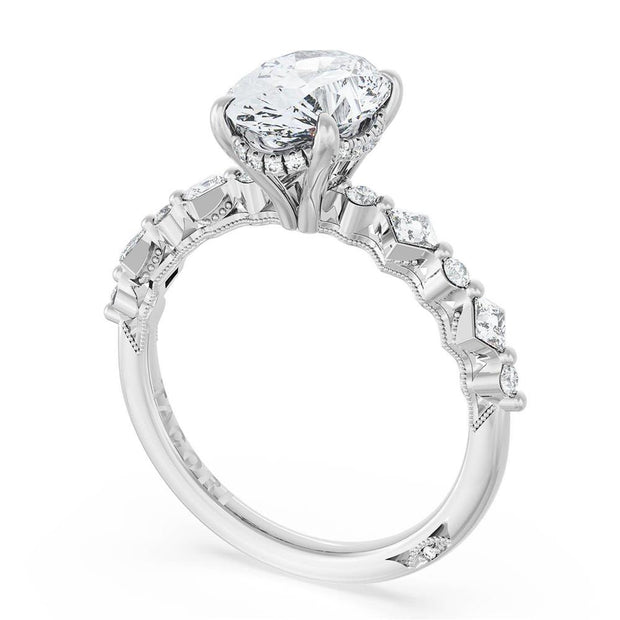 Oval Solitaire Engagement Ring
