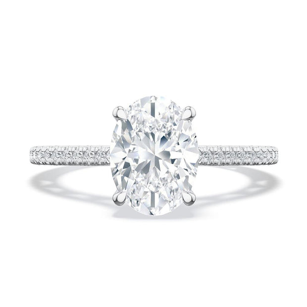 Oval Solitaire Engagement Ring
