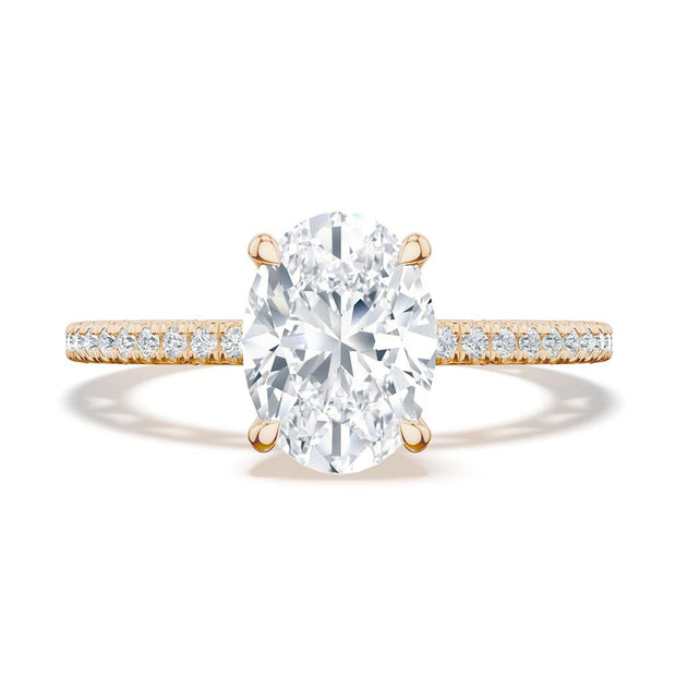 Oval Solitaire Engagement Ring