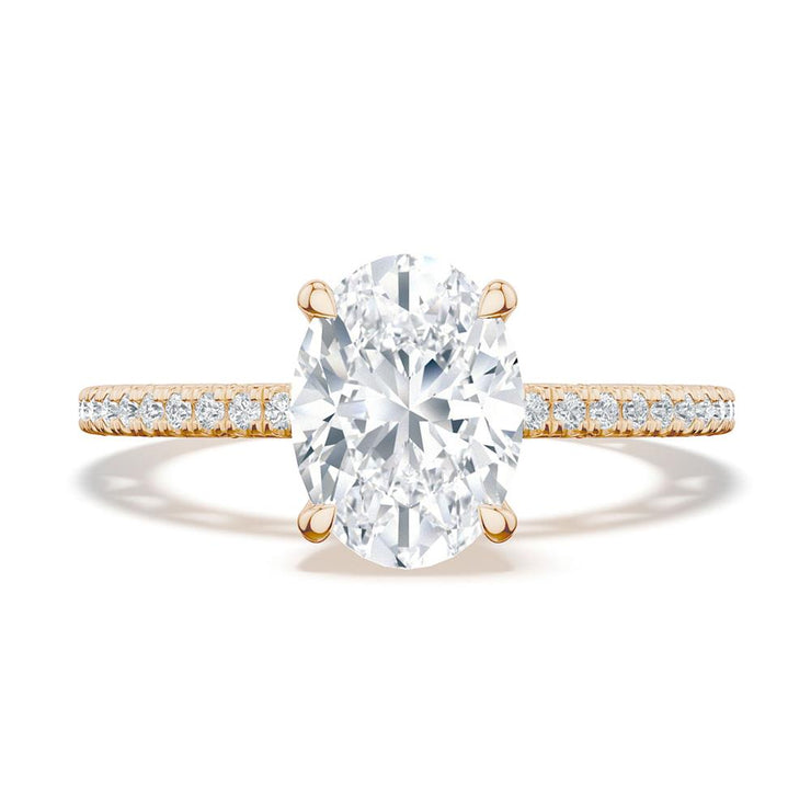 Oval Solitaire Engagement Ring