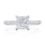 Princess Solitaire Engagement Ring