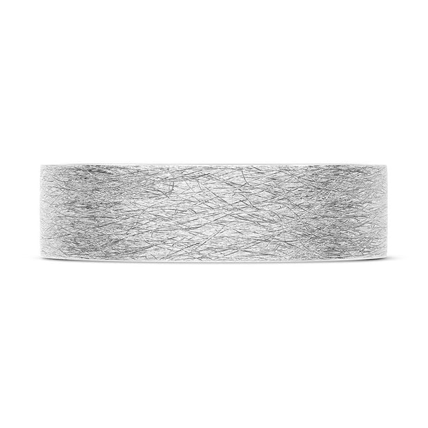 Classic Flat in Brushed Finish Wedding Band