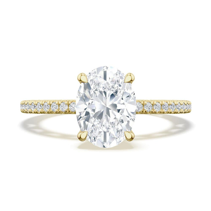 Oval Solitaire Engagement Ring